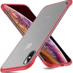 | The Ultimate Case | for iPhone X/Xs | Shock Proof Ultra Slim Frameless Design, Complete Protection | Hybrid Bumper Hard Back Case Cover Designed for Apple iPhone X/Xs (Venetian Matte Red)