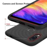 Premium Ultra Thin Flexible Protective Beetle Series Shockproof Line Grain Textured case, Anti Slip, Camera Protection for Xiaomi Redmi Note 7 Pro/Redmi Note 7 - Textured Black - Image 2