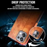 Shock Proof Flip Cover Back Case for Oppo K13 5G | Magnetic Wallet Leather Case with Stand - Image 7