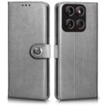 Shock Proof Flip Cover Back Case for Moto Edge 60 Fusion | Magnetic Wallet Leather Case with Stand