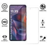 Unbreakable Nano Film Glass Screen Protector for Motorola Moto Edge 60 Stylus 5G [ Flexible like a Screen Guard, Harder than a Tempered Glass ]  Pack Of 2 - Image 3