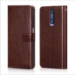 Shock Proof Flip Cover Back Case for Xiaomi Redmi K30 | Magnetic Wallet Leather Case with Stand