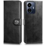 Shock Proof Flip Cover Back Case for Iqoo Z6 Lite 5G | Magnetic Wallet Leather Case with Stand