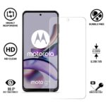 Unbreakable Nano Film Glass Screen Protector for Motorola Moto G13 [ Flexible Like a Screen Guard, Harder Than a Tempered Glass ]  Pack of 2 Clear - Image 3
