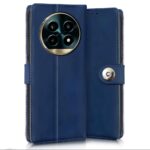 Shock Proof Flip Cover Back Case for Realme 13 Pro 5G | Magnetic Wallet Leather Case with Stand - Image 3