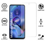 Unbreakable Nano Film Glass Screen Protector for Motorola Moto G54 5G | Moto G64 5G [Flexible Like Screen Guard, Harder Than Tempered Glass]  Pack of 2 Clear - Image 4