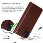 Shock Proof Flip Cover Back Case for Samsung Galaxy M04 | Magnetic Wallet Leather Case with Stand - Image 7