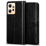 Shock Proof Flip Cover Back Case for Xiaomi Redmi Note 12 4G | Magnetic Wallet Leather Case with Stand - Image 5