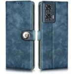 Shock Proof Flip Cover Back Case for Motorola Moto Edge 50 Fusion 5G | Magnetic Wallet Leather Case with Stand