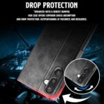 Shock Proof Flip Cover Back Case for Samsung Galaxy M16 5G | Magnetic Wallet Leather Case with Stand - Image 7