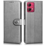 Shock Proof Flip Cover Back Case for Motorola Moto G84 5G | Magnetic Wallet Leather Case with Stand