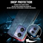 Shock Proof Flip Cover Back Case for Realme P3 Ultra 5G | Magnetic Wallet Leather Case with Stand - Image 7