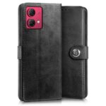 Shock Proof Flip Cover Back Case for Motorola Moto G84 5G | Magnetic Wallet Leather Case with Stand - Image 5