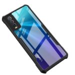 Shock Proof Clear Transparent Back Case Mobile Cover for Vivo Y20A | Y20 | Y20i (Hard | Hybrid PC + TPU | Full Armour Device & Camera Protection | Black) - Image 2