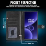 Shock Proof Flip Cover Back Case for 1+ Oneplus Nord Ce 3 5G | Magnetic Wallet Leather Case with Stand - Image 7