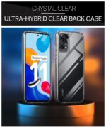 Ultra-Hybrid Crystal Clear Back Case Cover for Xiaomi Redmi Note 11 | 11s 5G | Hard Back | Slim Fit Shockproof Design | Camera Protection Bump | Back Cover Case (PC,TPU | Transparent) - Image 3