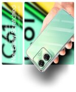 Crystal Clear Transparent Back Cover Case Compatible with Realme Narzo N61 & Realme C61 Shockproof Flexible TPU Silicone Case with Full Body & Camera Protection Transparent - Image 6