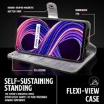 Shock Proof Flip Cover Back Case for Realme Narzo 30 5G | Magnetic Wallet Leather Case with Stand - Image 8