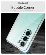Transparent Back Cover Case for Itel A95 5G | Raised Bumps for Full Device & Camera Protection Shockproof TPU Silicone Back Case Mobile Cover Transparent - Image 4