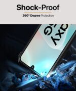 Back Case Mobile Cover for Samsung Galaxy M16 5G | (Hard | Hybrid PC + TPU | Full Armour Device & Camera Protection Samsung Galaxy M16 5G | Earthy Black - Image 3