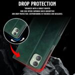 Shock Proof Flip Cover Back Case for Samsung Galaxy F14 5G | Magnetic Wallet Leather Case with Stand - Image 6