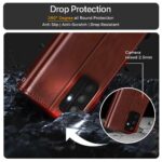 Shock Proof Flip Cover Back Case for Samsung Galaxy M15 5G Prime Edition | Magnetic Wallet Leather Case with Stand - Image 8