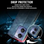 Shock Proof Flip Cover Back Case for Realme P3 Ultra 5G | Magnetic Wallet Leather Case with Stand - Image 6