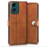 Shock Proof Flip Cover Back Case for Motorola Moto G04 | Magnetic Wallet Leather Case with Stand - Image 3
