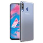 Galaxy A20s Shockproof Back Cover Case | Flexible Protective Cushioned Edges Crystal Clear TPU Bumper Corners Back Case Cover for Samsung Galaxy A20s Transparent - Image 2