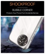 kelpuj Crystal Clear Transparent Back Case Cover for Itel S23 | Full Device & Camera Protection Shockproof TPU Silicone Back Cover Case Transparent - Image 6