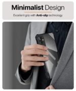 Shock Proof Clear Back Cover Case Mobile Cover for Tecno POVA 4 (Hard | Hybrid PC + TPU | Full Armour Device & Camera Protection | Black) - Image 5