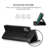 Shock Proof Flip Cover Back Case for Nokia C12 | Magnetic Wallet Leather Case with Stand - Image 5