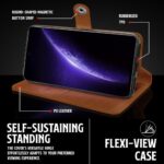 Shock Proof Flip Cover Back Case for Realme Narzo 60X 5G | Magnetic Wallet Leather Case with Stand - Image 8