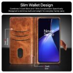 Shock Proof Flip Cover Back Case for 1+ Oneplus Nord Ce 4 5G | Magnetic Wallet Leather Case with Stand - Image 6