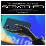 Back Cover for Samsung Galaxy M06 5G | Galaxy F06 5G | Ultra Slim Soft Rubberised Case | Inner Velvet Fabric Lining | Matte Silicone Flexible Mobile Case | Camera Protection (Blue) - Image 6