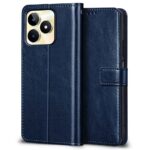 Shock Proof Flip Cover Back Case for Realme Narzo N53 | Magnetic Wallet Leather Case with Stand - Image 2