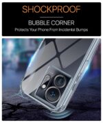 Crystal Clear Transparent Back Case Cover for Infinix Zero 20 | Full Device & Camera Protection Shockproof TPU | Flexible Silicone Back Cover Case Transparent - Image 4