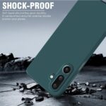 Back Cover for Samsung Galaxy M36 5G | Samsung Galaxy F36 5G | Ultra Slim Soft Rubberised Case (Green) - Image 3