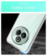 Transparent Back Cover Case for Realme P3 Pro 5G | Raised Bumps for Full Device & Camera Protection Shockproof TPU Silicone Back Case Mobile Cover Transparent - Image 4