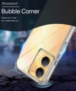 Crystal Clear Transparent Back Case Cover for Vivo Y56 5G | Vivo Y16 | Vivo T2X | Full Device & Camera Protection Shockproof TPU Silicone Back Cover Case Transparent - Image 4