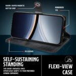 Shock Proof Flip Cover Back Case for Poco F7 5G | Magnetic Wallet Leather Case with Stand - Image 5