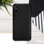 Back Cover for Redmi 9A, 9i, 9A Sport (Thermoplastic Polyurethane | Pitch Black) - Image 4