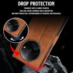 Shock Proof Flip Cover Back Case for Mi Redmi A3 | Magnetic Wallet Leather Case with Stand - Image 8