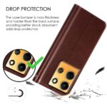 Shock Proof Flip Cover Back Case for Infinix Note 30 5G | Magnetic Wallet Leather Case with Stand - Image 4