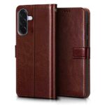 Shock Proof Flip Cover Back Case for Samsung Galaxy A36 5G | Magnetic Wallet Leather Case with Stand - Image 2
