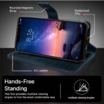 Shock Proof Flip Cover Back Case for Xiaomi Mi Redmi Note 6 Pro | Magnetic Wallet Leather Case with Stand - Image 8