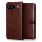 Shock Proof Flip Cover Back Case for 1+ Oneplus Nord 4 5G | Magnetic Wallet Leather Case with Stand - Image 4
