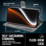 Shock Proof Flip Cover Back Case for Realme Narzo 80 Pro 5G | Magnetic Wallet Leather Case with Stand - Image 5