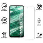 Unbreakable Nano Film Glass Screen Protector for Redmi 13 5G | Poco M6 Plus 5G [ Flexible like a Screen Guard, Harder than a Tempered Glass ]  Pack Of 2 - Image 6