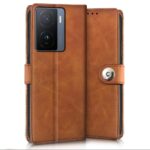 Shock Proof Flip Cover Back Case for Iqoo Z7 5G | Magnetic Wallet Leather Case with Stand - Image 4